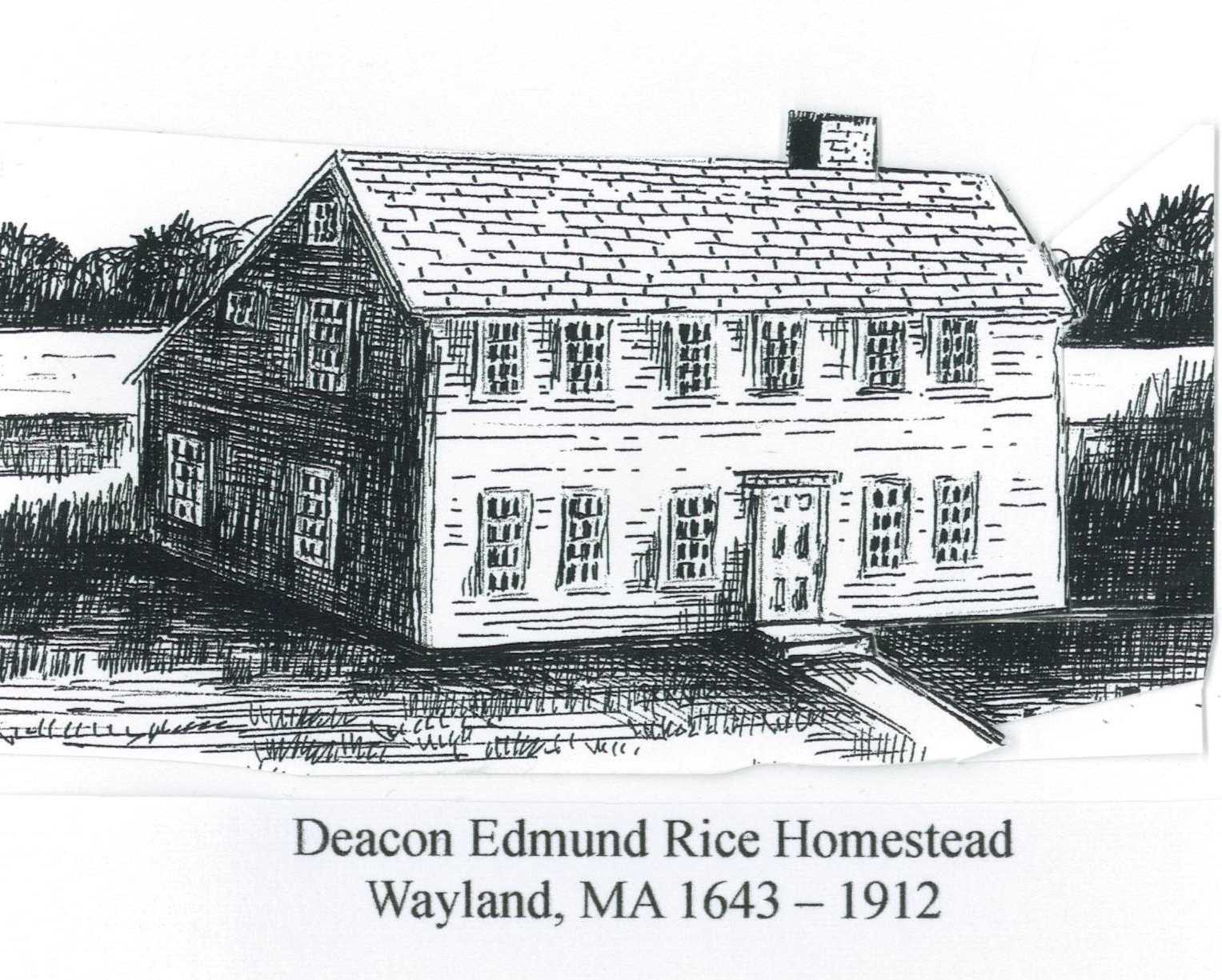 Edmund Rice Homestead at East Sudbury